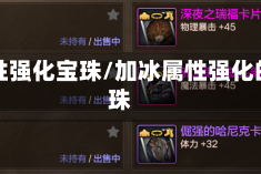 冰属性强化宝珠/加冰属性强化的宝珠