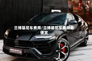 兰博基尼车费用/兰博基尼车费用最便宜