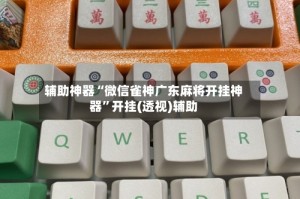 辅助神器“微信雀神广东麻将开挂神器”开挂(透视)辅助