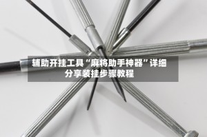 辅助开挂工具“麻将助手神器”详细分享装挂步骤教程