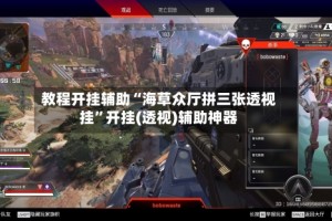 教程开挂辅助“海草众厅拼三张透视挂”开挂(透视)辅助神器