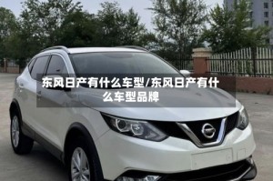 东风日产有什么车型/东风日产有什么车型品牌