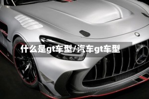 什么是gt车型/汽车gt车型