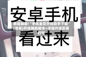 教程辅助!“手机金花开挂助手下载”(透视)开挂辅助脚本+详细开挂安装教程