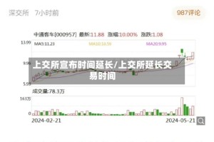 上交所宣布时间延长/上交所延长交易时间