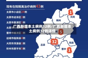 广西新增本土病例12例/广西新增本土病例12例详情