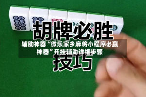 辅助神器“微乐家乡麻将小程序必赢神器”开挂辅助详细步骤