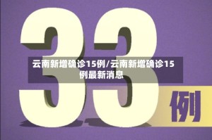 云南新增确诊15例/云南新增确诊15例最新消息
