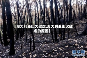 【澳大利亚山火肆虐,澳大利亚山火肆虐的原因】