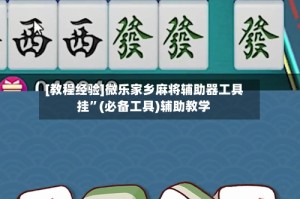 [教程经验]微乐家乡麻将辅助器工具挂”(必备工具)辅助教学