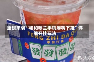 重磅来袭“和和呼兰手机麻将下挂”详细开挂玩法