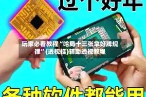 玩家必看教程“哈局十三张拿好牌规律”(透视挂)辅助透视教程