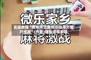 实操教程“微乐河北麻将小程序万能开挂器”(作弊)辅助透视教程