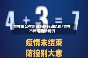 吉林市公布新增病例行动轨迹/吉林市新增确诊病例