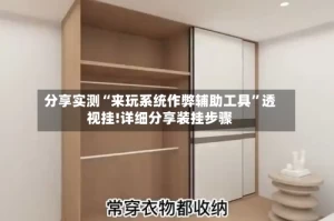 分享实测“来玩系统作弊辅助工具”透视挂!详细分享装挂步骤