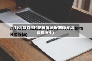 16天确诊484例疫情源头在哪(新增疫情源头)