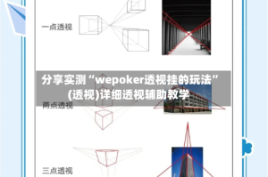 分享实测“wepoker透视挂的玩法”(透视)详细透视辅助教学