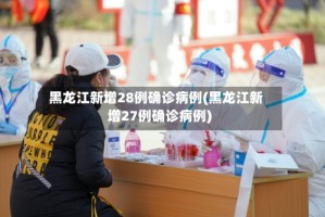 黑龙江新增28例确诊病例(黑龙江新增27例确诊病例)