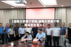 【湖南大学哪个学院,湖南大学哪个学院院长宜章人】