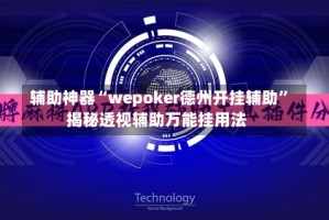 辅助神器“wepoker德州开挂辅助”揭秘透视辅助万能挂用法