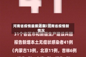 河南省疫情最新进展/河南省疫情新情况