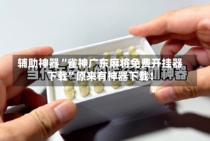 辅助神器“雀神广东麻将免费开挂器下载”原来有神器下载！