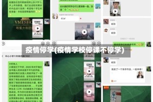 疫情停学(疫情学校停课不停学)