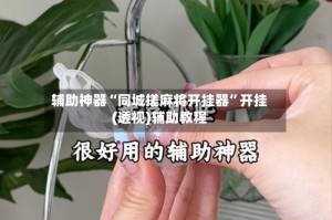 辅助神器“同城搓麻将开挂器”开挂(透视)辅助教程