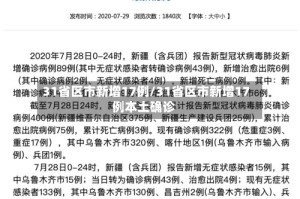 31省区市新增17例/31省区市新增17例本土确诊