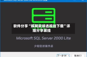 软件分享“娱网皮球透视挂下载”详细分享装挂