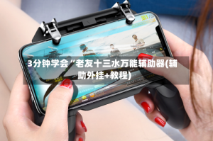 3分钟学会“老友十三水万能辅助器(辅助外挂+教程)