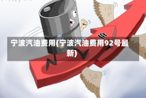 宁波汽油费用(宁波汽油费用92号最新)