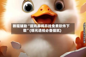 教程辅助“捉鸡麻将开挂免费软件下载”(曝光透视必备猫腻)