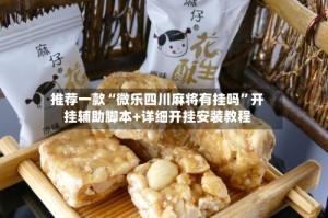 推荐一款“微乐四川麻将有挂吗”开挂辅助脚本+详细开挂安装教程