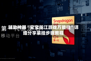 辅助神器“宝宝浙江游戏万能挂”详细分享装挂步骤教程
