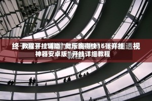 教程开挂辅助“微乐跑得快16张开挂神器安卓版”开挂详细教程