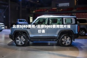 北京bj40费用/北京bj40费用图片报价表