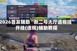 2026首发辅助“新二号大厅透视挂”开挂(透视)辅助教程