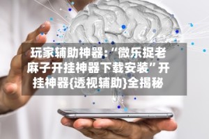 玩家辅助神器:“微乐捉老麻子开挂神器下载安装”开挂神器{透视辅助}全揭秘