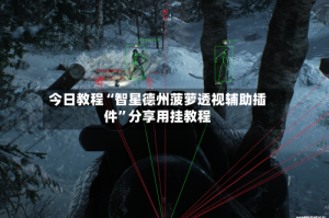 今日教程“智星德州菠萝透视辅助插件”分享用挂教程
