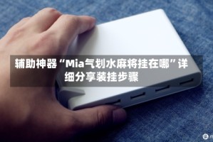 辅助神器“Mia气划水麻将挂在哪”详细分享装挂步骤