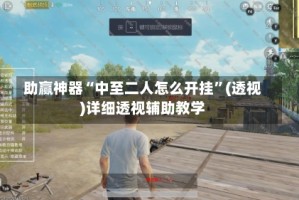 助赢神器“中至二人怎么开挂”(透视)详细透视辅助教学