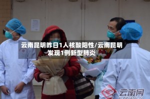 云南昆明昨日1人核酸阳性/云南昆明发现1例新型肺炎