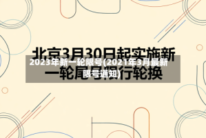 2023年新一轮限号(2021年3月最新限号通知)