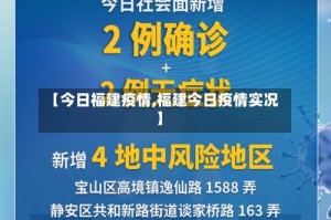 【今日福建疫情,福建今日疫情实况】