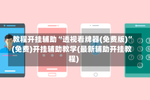 教程开挂辅助“透视看牌器(免费版)”(免费)开挂辅助教学(最新辅助开挂教程)