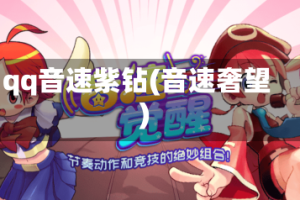 qq音速紫钻(音速奢望)