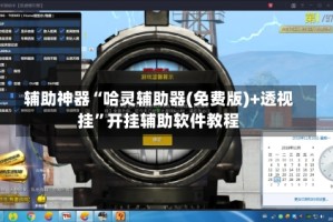 辅助神器“哈灵辅助器(免费版)+透视挂”开挂辅助软件教程