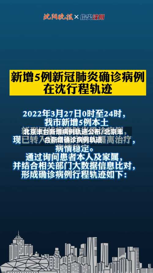 北京丰台新增病例轨迹公布/北京丰台新增确诊病例轨迹-第1张图片