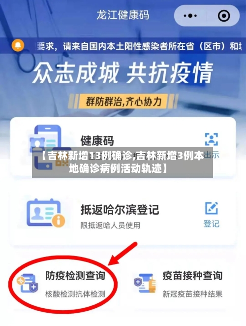 【吉林新增13例确诊,吉林新增3例本地确诊病例活动轨迹】-第1张图片
